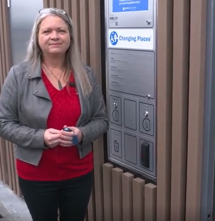 High Tech Changing Places Disabled Toilet Opens at Westfield New Market